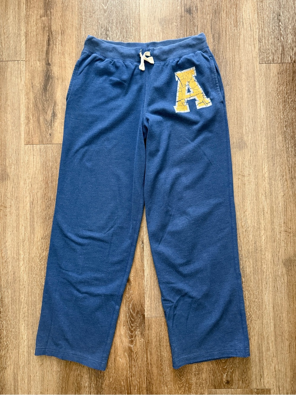 Cherokee Kids Fleece Sweatpants XL 16-18 Blue Jogger Lounge Pants Soft Cotton Bl